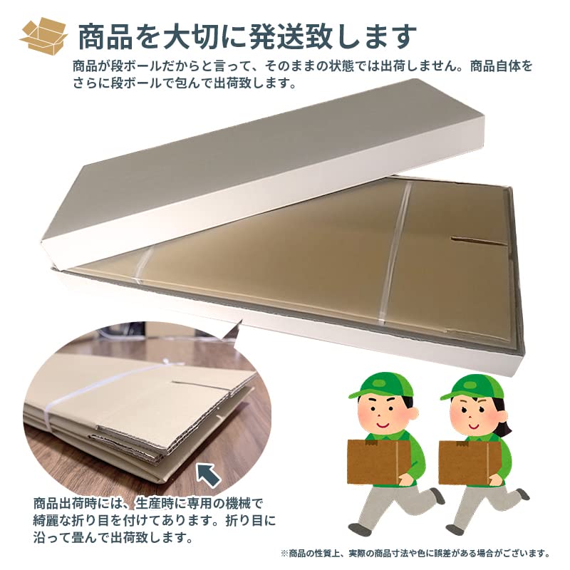 ゴルフ ポスター 長物 段ボール ダンボール セット 茶色 2つ折り配送 内寸約125mmx125mmx1210mm 紙の厚さ5mm 日本製 ゴルフクラブ ポスター 長物 収納 梱包 (2)