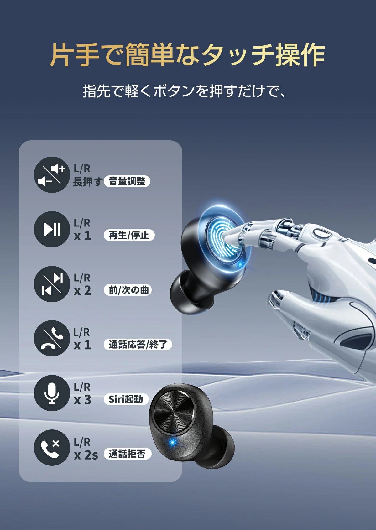 KYH ワイヤレスイヤホン【2025革新設計】 bluetooth イヤホン 48時間連続再生 ブルートゥース イヤホン Hi-Fi高音質 小型軽量 IPX7防水 Bluetooth5.4 LEDディスプレイ AAC/SBC片耳/両耳イヤホン bluetooth ENCノイズキャンセリング