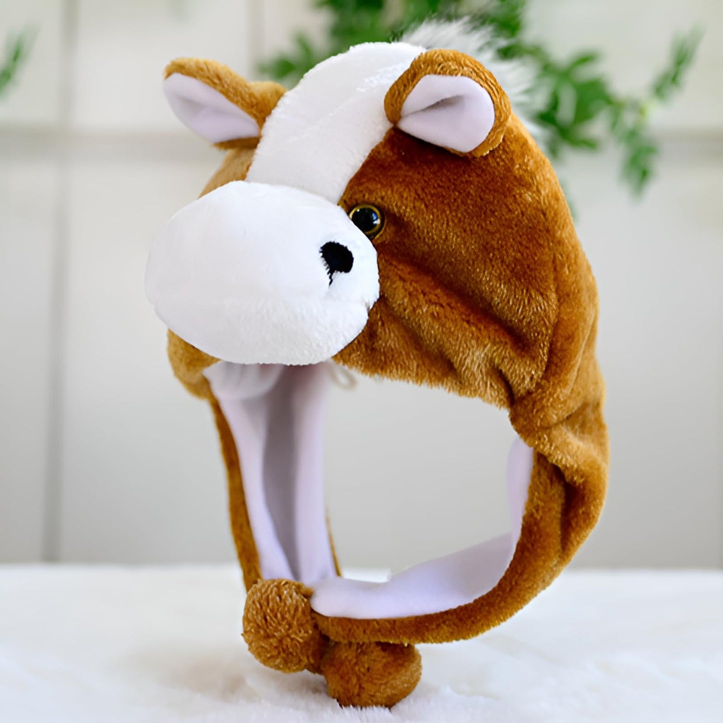 2026限定馬 被り物 うま 帽子 うま かぶりもの冬用 アニマルハット 馬のキャップ 着ぐるみ 2026年 干支 午年 年賀状 馬年 ぼうし アニマル帽子 クリスマス 馬 コスプレ 子供 大人 可愛い 暖かい 防寒対策 仮装 新年 パーティー 撮影 小物 プレゼント