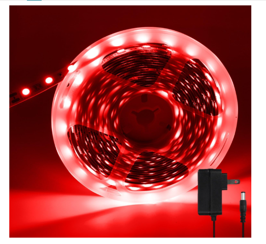 ledテープライト 5m 12v 電球色 幅10mm smd5050 60LEDs/m テープライト led 間接照明 高輝度 切断可能 両面テープ 取付簡単 寝室/車/お部屋 diy 飾り