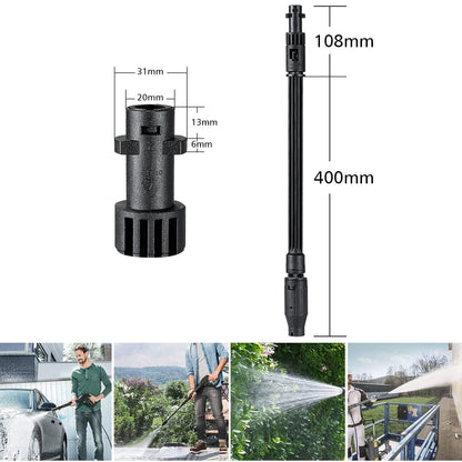 高圧洗浄機 車 ターボ ワッシャー ダートジェット ランス スプレー ノズル ブラスター クリーナー パワー 調節可能 ノズル クリーニング アクセサリー