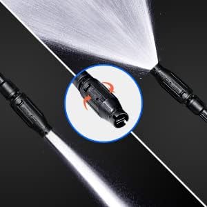 高圧洗浄機 車 ターボ ワッシャー ダートジェット ランス スプレー ノズル ブラスター クリーナー パワー 調節可能 ノズル クリーニング アクセサリー