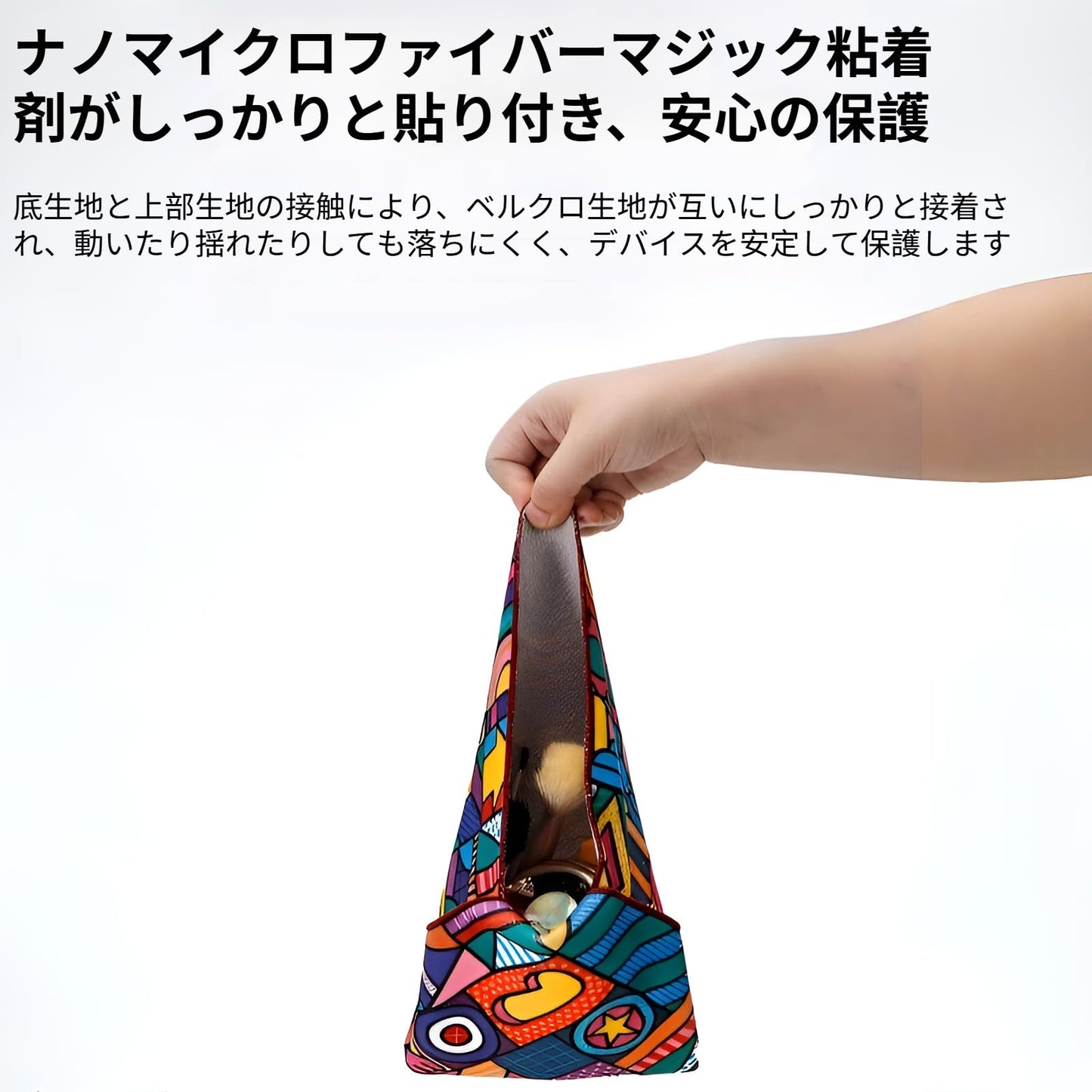 ラッピングクロス くっつくクロス 自由に包めるカメラレンズ保護用 化粧品/お弁当にも 3サイズ展開 高強度素材 巻くだけ簡単 ランチバッグお弁当袋 ビアサーモラップ 保冷風呂敷 おしゃれで便利 旅行/家庭用