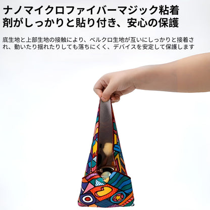 ラッピングクロス くっつくクロス 自由に包めるカメラレンズ保護用 化粧品/お弁当にも 3サイズ展開 高強度素材 巻くだけ簡単 ランチバッグお弁当袋 ビアサーモラップ 保冷風呂敷 おしゃれで便利 旅行/家庭用
