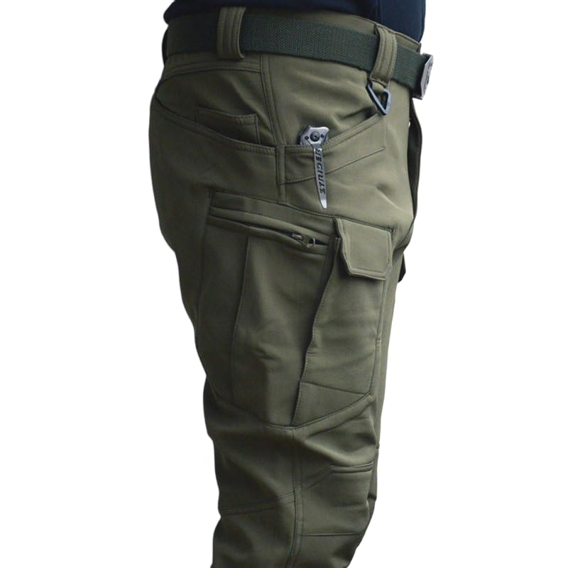 トレッキングパンツ メンズ アウトドア 登山 ズボン コンバットカーゴパンツ 高性能裏起毛ワークパンツ