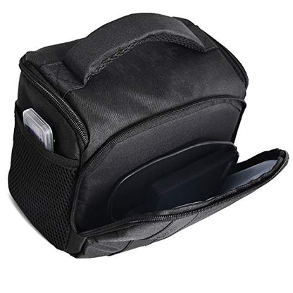 一眼レフカメラバッグ デジカメ カメラケース 防水 大容量 間仕切り付き 耐衝撃 撥水加工 カジュアル ナイロン