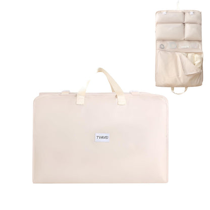 7イン1多機能旅行収納バッグ トラベルポーチ 吊り下げ 旅行 ポーチ 大開口設計 可視メッシュ+分類アイコン付き 210Dポリエステル製