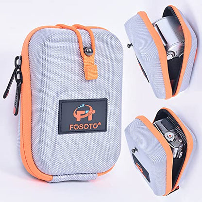 ハードケース カメラバッグ 専用保護収納バッグfor RICOH GRIII OLYMPUS E-PL9 TG-6 Canon Sony Panasonicなどに対応 Nikon/pin-Eagleゴルフ用 レーザー距離計用ケース