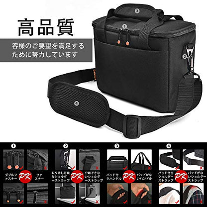 一眼レフカメラバッグ との互換性あり D3500 d5600 d7500 Canon EOS 4000D SL3 T7 などに カメラ収納バッグ