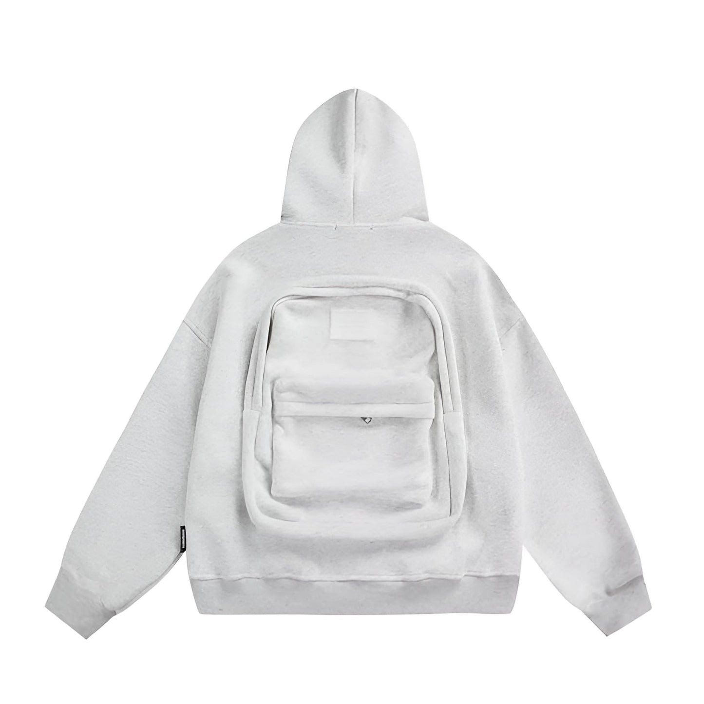 綿 着心地 メンズ ビッグサイズ 春 背面リュックデザイン 長袖 ゆったりフィット カジュアルトップス