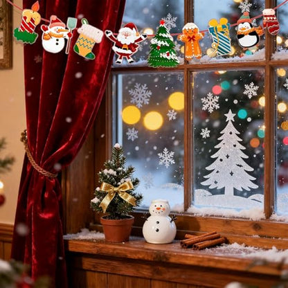 クリスマス 飾り 3種類セット ガーランド Merry Christmas 飾り付け フェルト バナー クリスマス パーティー 部屋 装飾 壁飾り