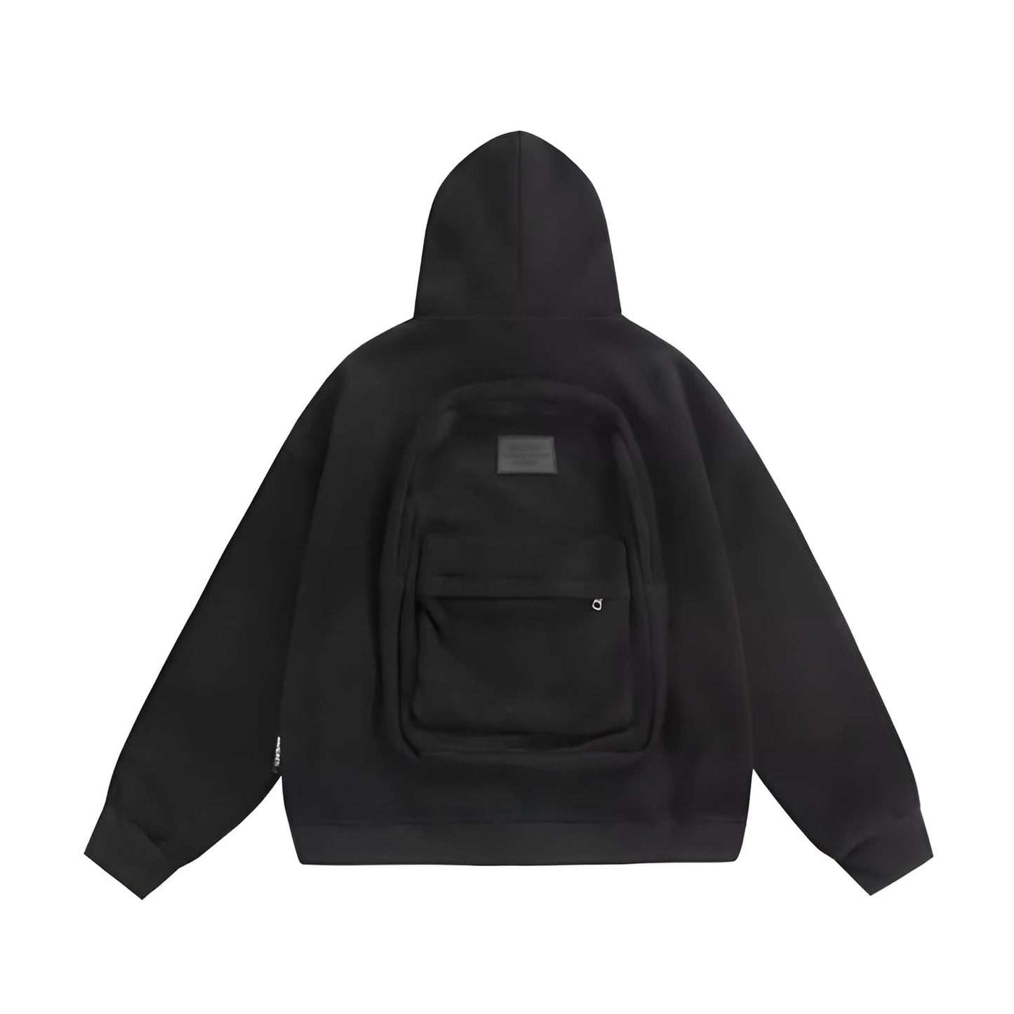 綿 着心地 メンズ ビッグサイズ 春 背面リュックデザイン 長袖 ゆったりフィット カジュアルトップス