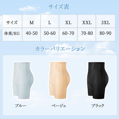 ガードル【二重仕立・瞬間お腹引き締め】夏用 補正下着 自然にお腹まわりをカバーし 産後 骨盤ガードル ヒップアップ
