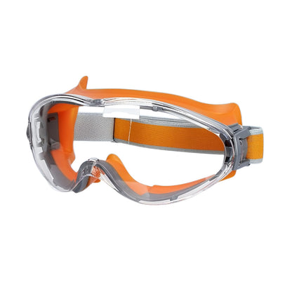 防塵ゴーグル 火山灰 防塵防風防曇マスク 工事現場/溶接/実験室兼用 眼鏡併用可能 ポリカーボネート強化レンズ 軽量 花粉粉塵完全遮断