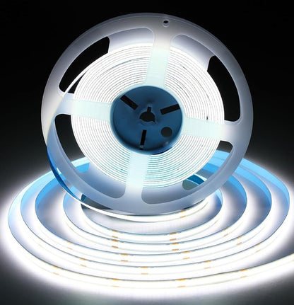 ledテープライト 10m 24v テープライト 昼光色 ledテープ 高輝度 CRI93+ 幅8mm 両面テープ 間接照明 切断可能 320LEDs/m