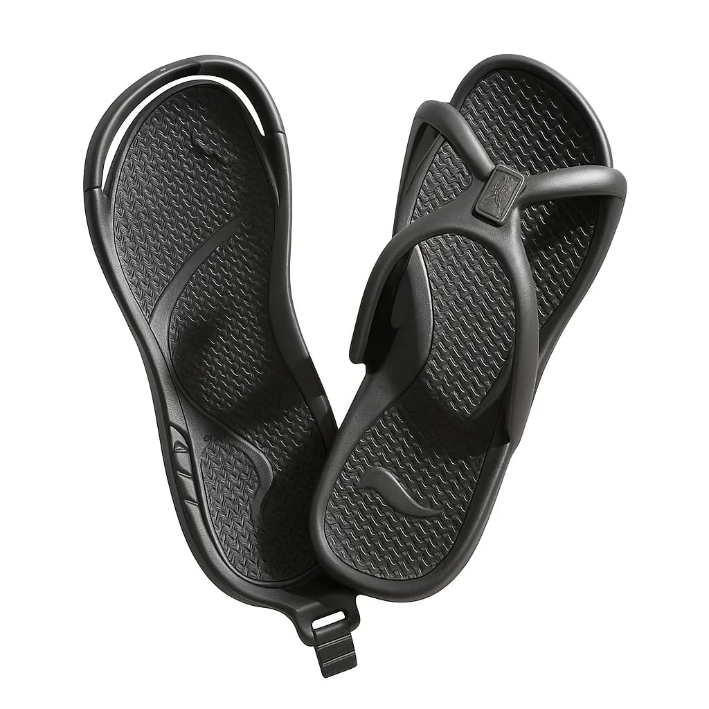 折りたたみサンダル 旅行用 防滑設計 メンズ/レディース兼用 超軽量 コンパクト収納 浴室/ビーチ/出張対応 非発泡素材