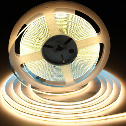 ledテープライト 10m 24v テープライト 昼光色 ledテープ 高輝度 CRI93+ 幅8mm 両面テープ 間接照明 切断可能 320LEDs/m