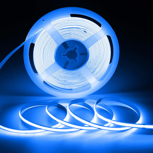 ledテープライト 10m 24V ブルー CRI93+ 高輝度 テープライト 間接照明 切断可能 取付簡単 非防水 寝室/お部屋/インドア/アウトドア 飾り DIY