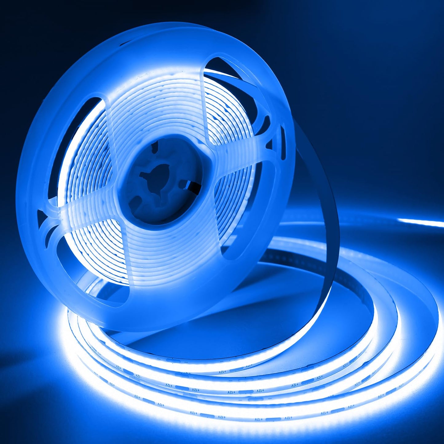 ledテープライト 5m 12v テープライト 昼光色 ledテープ 高輝度 CRI93+ 幅8mm 両面テープ 間接照明 切断可能 320LEDs/m