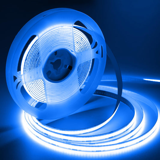 ledテープライト 5m 12v テープライト 昼光色 ledテープ 高輝度 CRI93+ 幅8mm 両面テープ 間接照明 切断可能 320LEDs/m