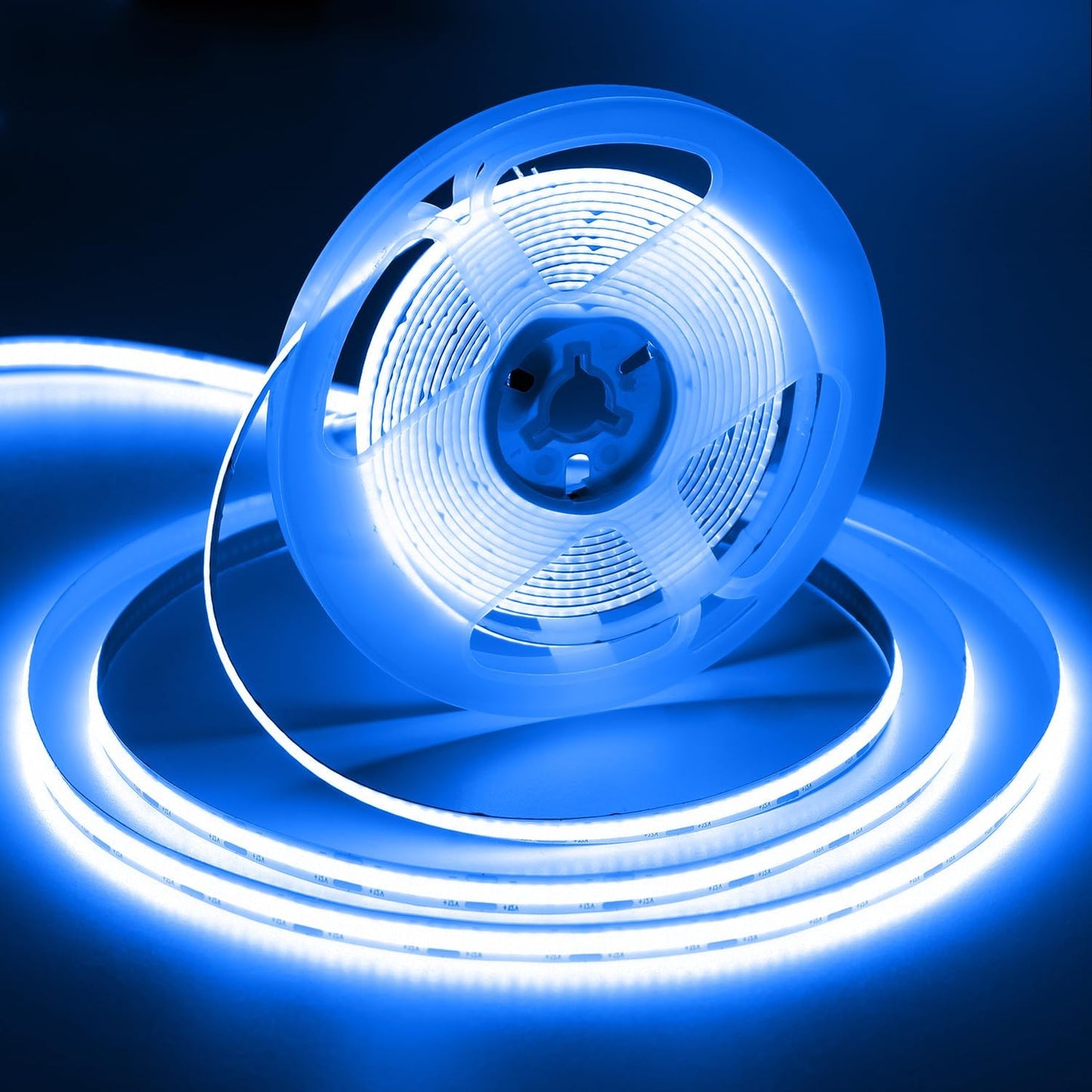 ledテープライト 5m 12v テープライト 昼光色 高輝度 CRI93+ 幅8mm PSE認証済みアダプター・調光器付き 両面テープ 間接照明 切断可能 320LEDs/m 寝室/お部屋/店舗/コレクション/看板照明