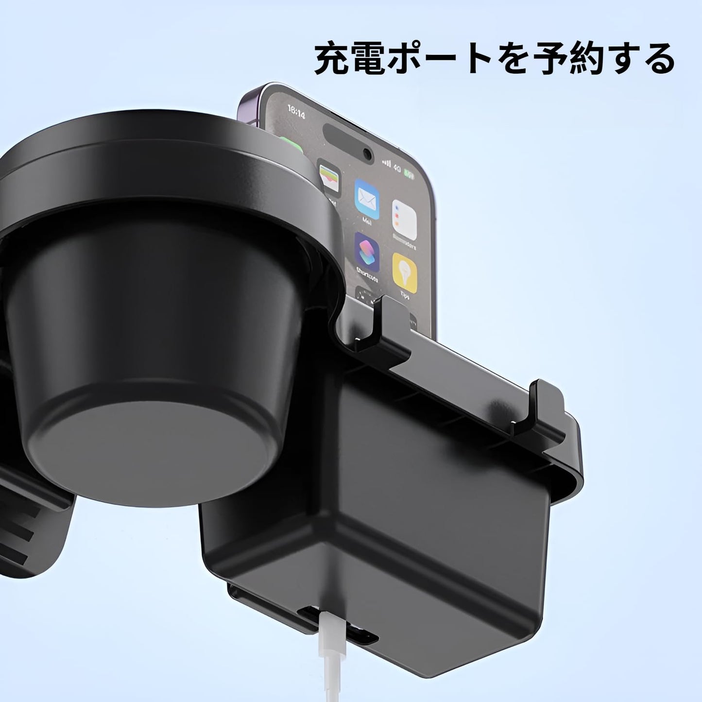 全車種対応窓サイドオーガナイザー 3in1機能 スマホ/ドリンク/小物収納 多機能携帯電話収納ボックス 窓ガラス隙間埋めオーガナイザー 吊り下げ 滑り止め設計 軽量 取り付け簡単 車内整理整頓 日本車/輸入車兼用